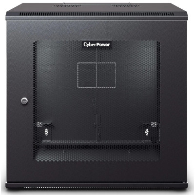 CyberPower CR12U61003 Wall Mount IT Equipment Enclosure, 132 lb. capacity, adjustable rack angles